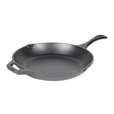 Lodge 10" Chef Collection Cast Iron Skillet: Pre-seasoned for frying, searing, and more. A kitchen essential for versatile cooking.