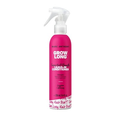 Marc Anthony Grow Long Biotin Leave In Conditioner Spray & Hair Detangler - 8.4 fl oz: Moisturizing, For All Hair Types, Paraben-Free