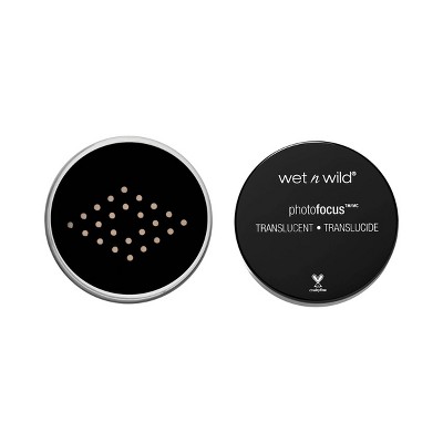Wet n Wild Photo Focus Loose Setting Powder - Translucent - 0.7oz: Makeup Setter for Sensitive, Oily, Dry Skin