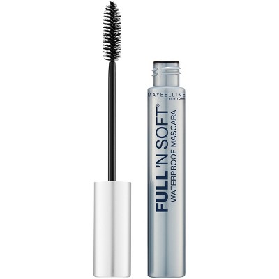 Maybelline Full 'N Soft Mascara - 311 Waterproof Very Black - 0.28 fl oz: Hypoallergenic, Thickening, Volumizing