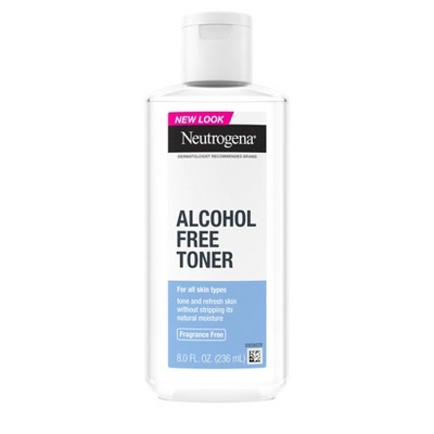Neutrogena Alcohol Free Toner - 8 fl oz: Hypoallergenic, Sulfate-Free, For Normal & Combination Skin, No Fragrance Added