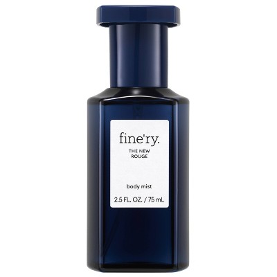 fine'ry. Women's Mini Body Mist - The New Rouge - 2.5 fl oz: Sandalwood, Earthy, Spray, 1-Pack