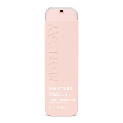 MONDAY Haircare MOISTURE Leave in Conditioner - 5.1 fl oz: For Dry and All Hair Types, Liquid Format