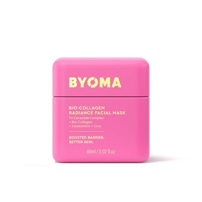 BYOMA Bio-Collagen Radiance Facial Mask - 2.02oz: Anti-Aging, Vegan, Suitable for Combination Skin