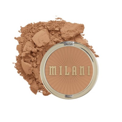 Milani Silky Matte Bronzing Powder Sun Kissed 02 - 0.25oz: Light Contouring, Face Application