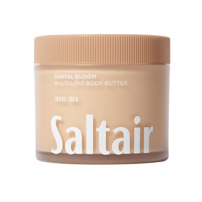 Saltair Multi-Lipid Replenishing Body Butter - Santal Bloom - 10oz: Moisturizing, Whole Body, Normal to Dry Skin