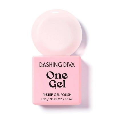 Dashing Diva One Gel Color Nail Polish - Pointe - 10ml: Vegan, Semi-Sheer Finish