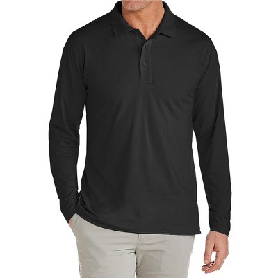 Jump Start Men's Modern Fit Long Sleeve Polo Shirt