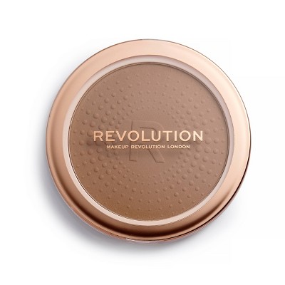 Makeup Revolution Mega Bronzer - 01 Cool - 0.52oz: Medium Tones, Buildable Coverage, Pressed Powder
