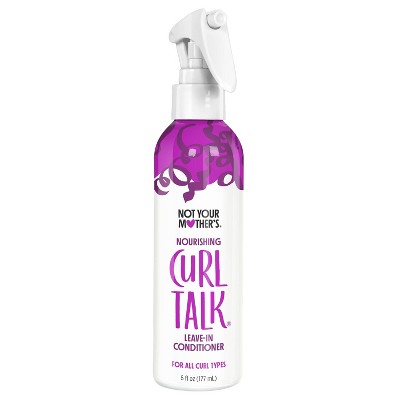 Not Your Mother's Curl Talk Leave-In Conditioner - 6 fl oz: Paraben-Free, Sulfate-Free, Citrus and Jasmine Scent, Liquid