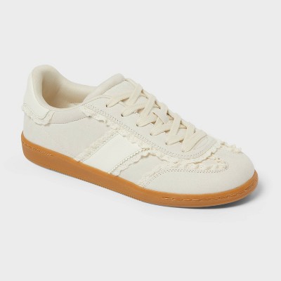 Women’s Spencer Sneakers with Memory Foam Insole - Universal Thread™ Cream 6