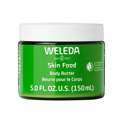 Weleda Skin Food Body Butter Calendula, Pansy, Rosemary & Chamomile - 5.0 fl oz: Moisturizing, Vegan Cream for Sensitive Skin