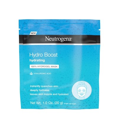 Neutrogena Hydro Boost Moisturizing Face Mask with Hyaluronic Acid for Dry Skin - 1oz: Noncomedogenic, Paraben-Free, Scented