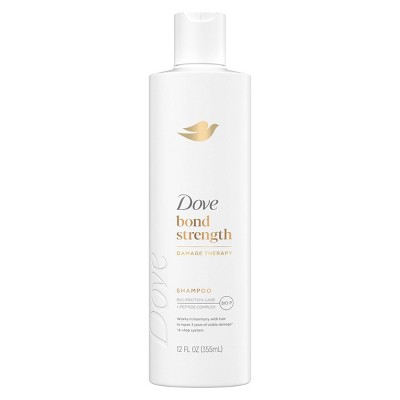 Dove Beauty Bond Strength Peptide Complex Hair Care Shampoo - 12 fl oz: For Dry Hair, Vegan, Damage Repair