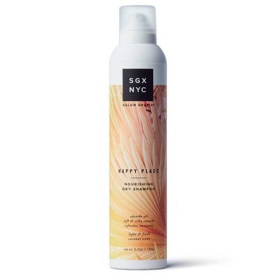 SGX NYC Happy Place Nourishing Dry Shampoo - 6.5oz: Oil Control, All Hair Types, Coconut Scent