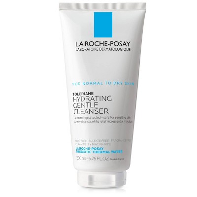 La Roche Posay Toleriane Hydrating Facial Cleanser - 6.7 fl oz: Paraben-Free, Sulfate-Free, Noncomedogenic, For Sensitive Skin