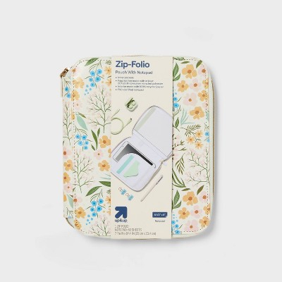 Mini Zipfolio Floral - up&up™