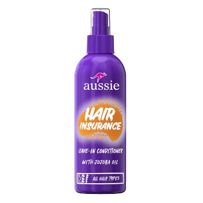 Aussie Hair Leave In Conditioner - 8 fl oz: Conditioning, All Hair Types, Contains Jojoba Oil, Spray Form